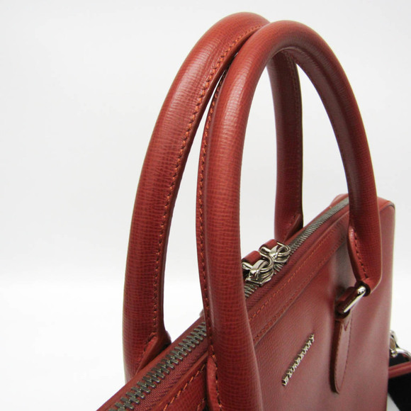 BURBERRY Brown Leather Shoulder Bag - Picture 6 of 11